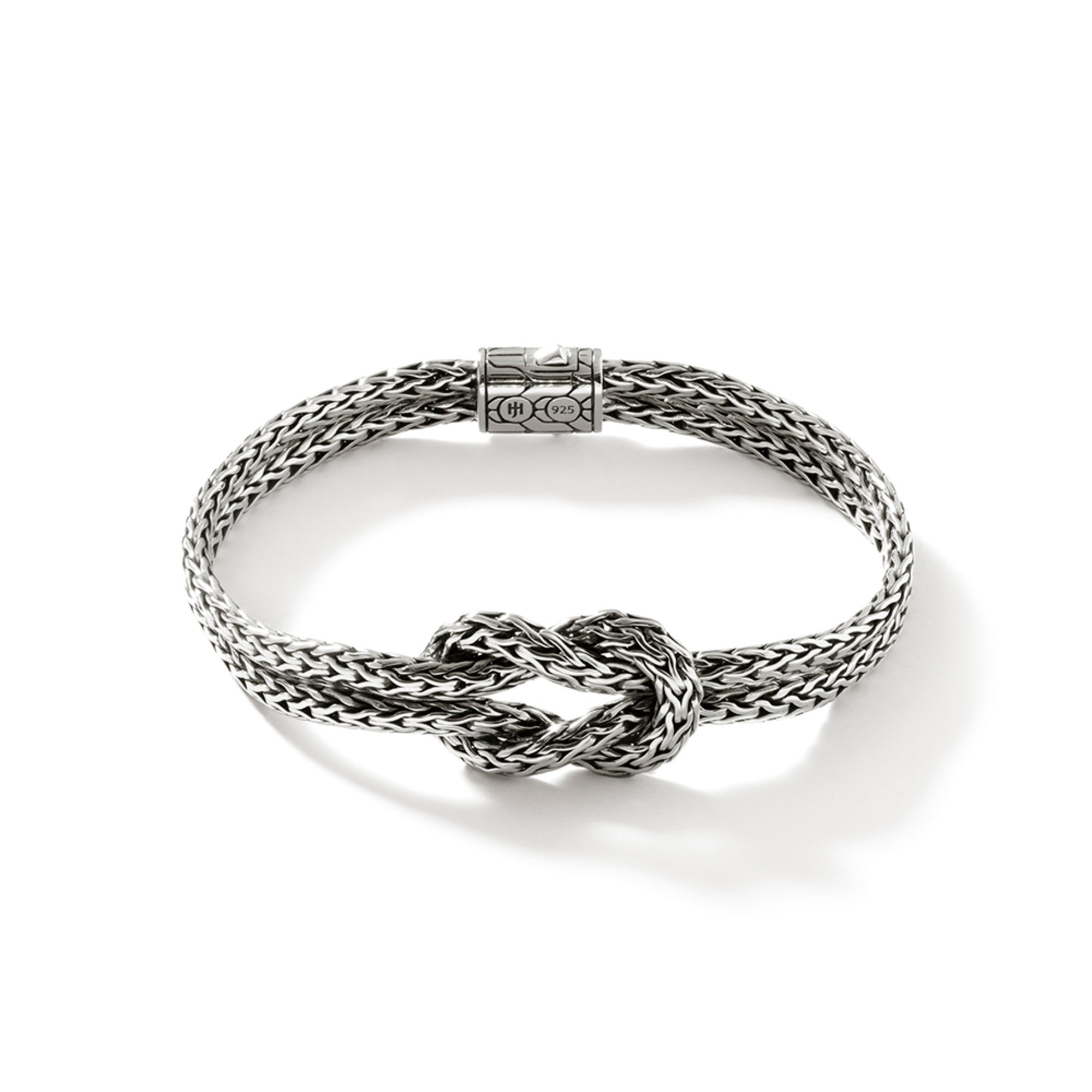 STERLING SILVER 7MM LOVE KNOT BRACELET