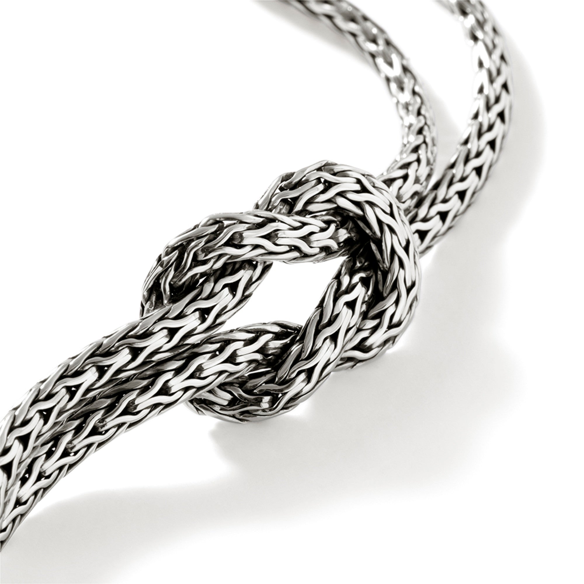 STERLING SILVER 7MM LOVE KNOT BRACELET