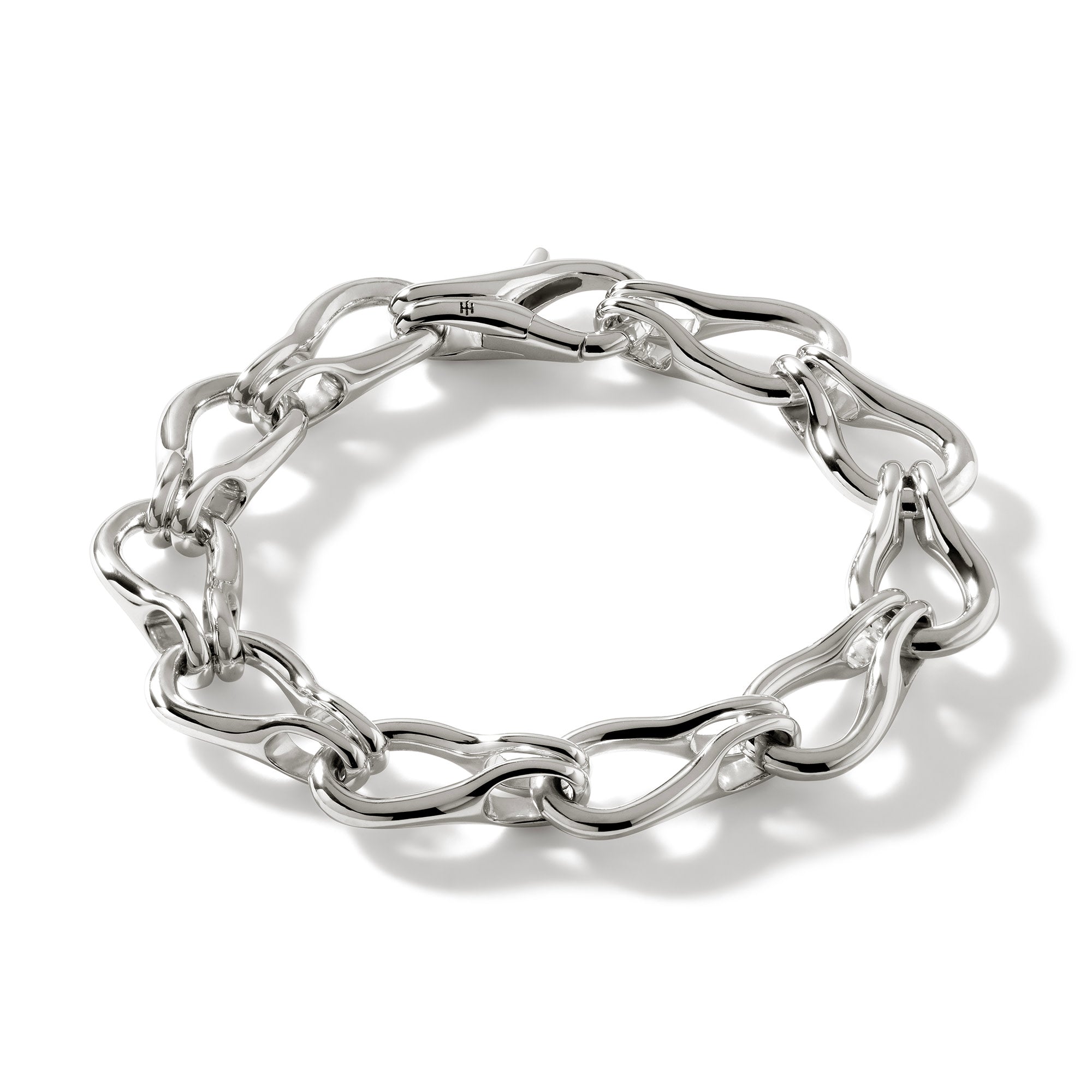 Surf Bracelet, Sterling Silver, 12MM