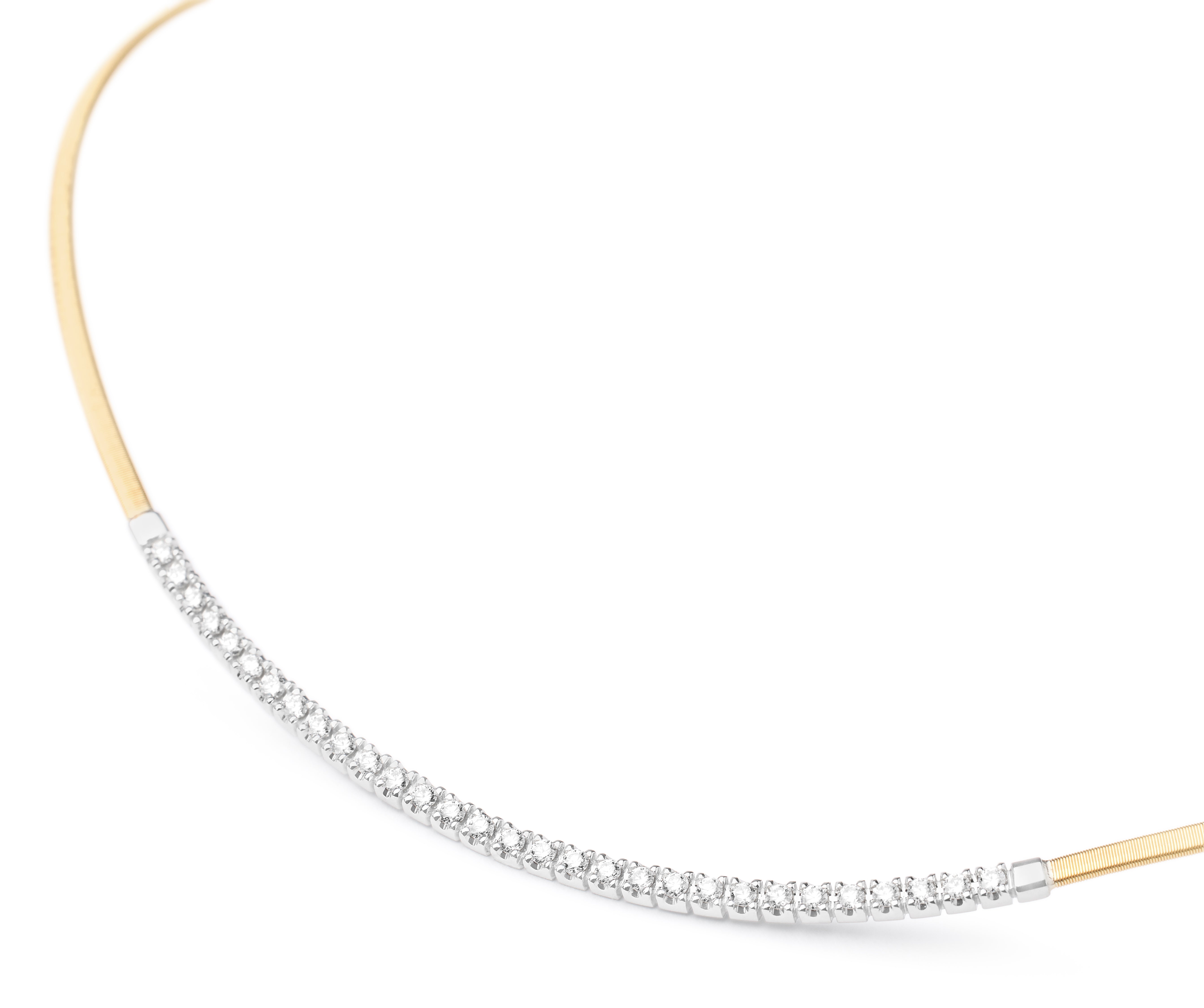 18K GOLD AND DIAMOND NECKLACE FROM THE MASAI COLLECTION