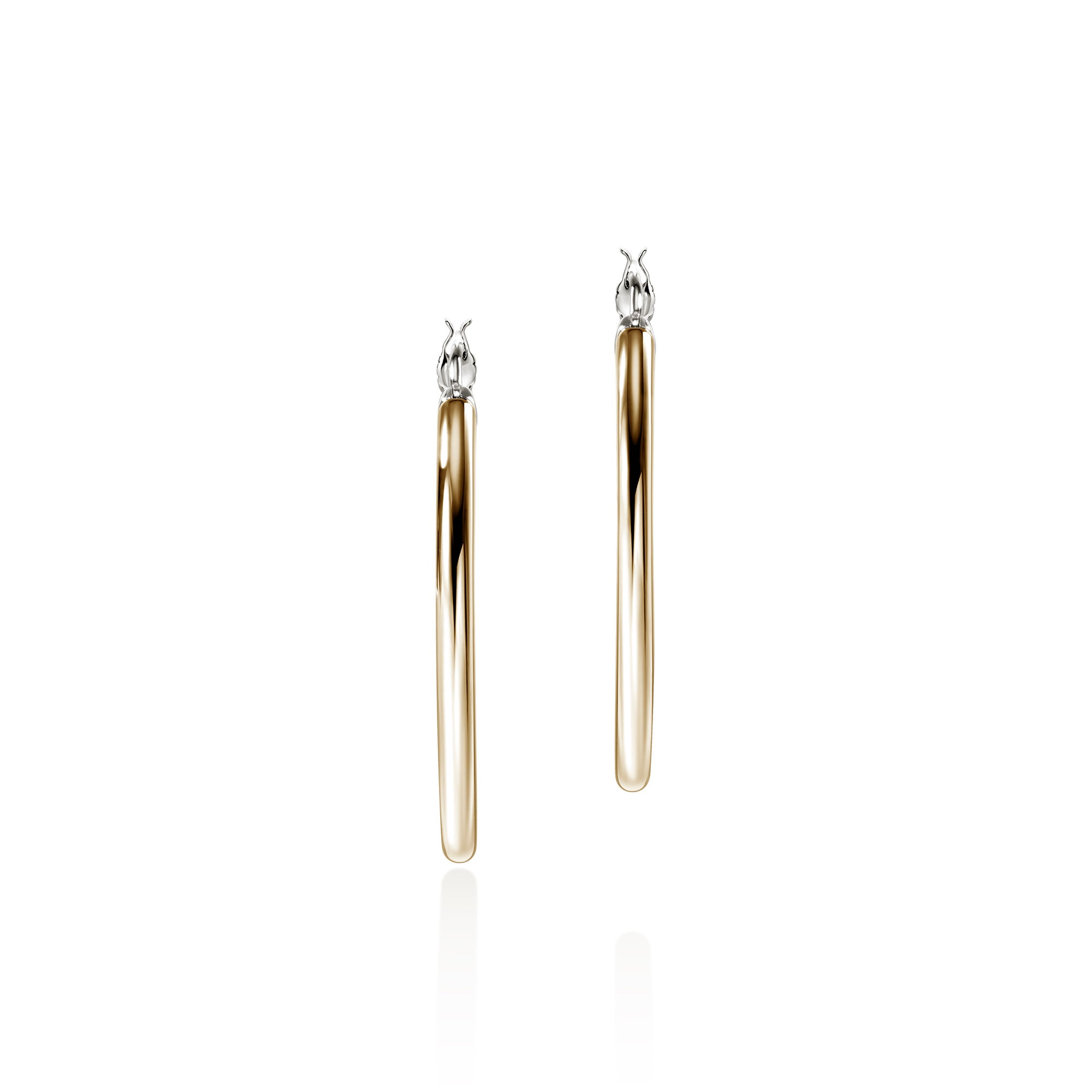 JH Essential Hoop Earring, Gold, Sterling Silver, 30MM