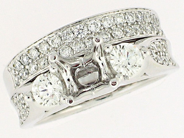 Nelson 18KW 0.99ct Diamond Enagagement ring