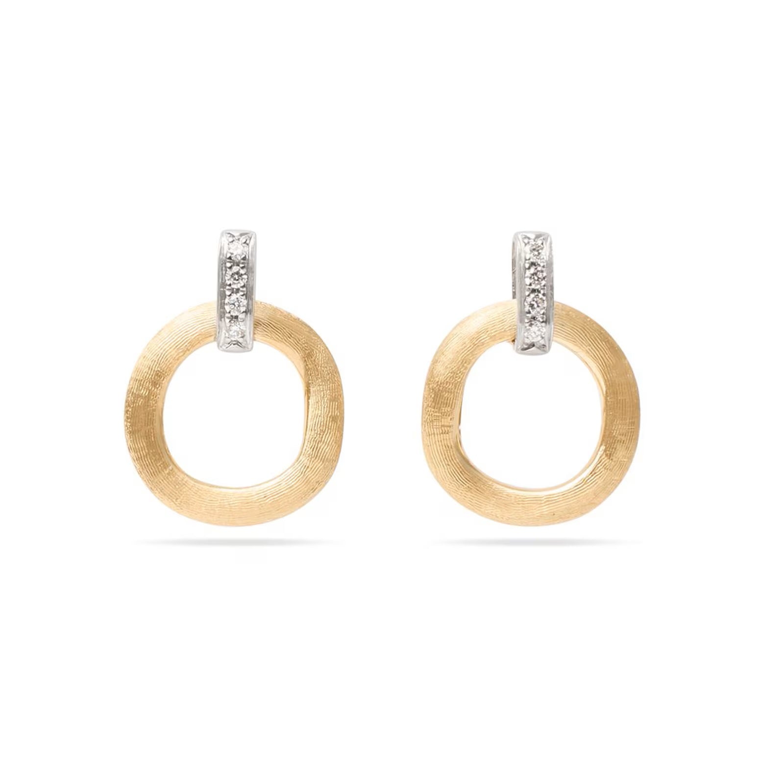 MARCO BICEGO JAIPUR COLLECTION 18K GOLD EARRINGS WITH DIAMONDS