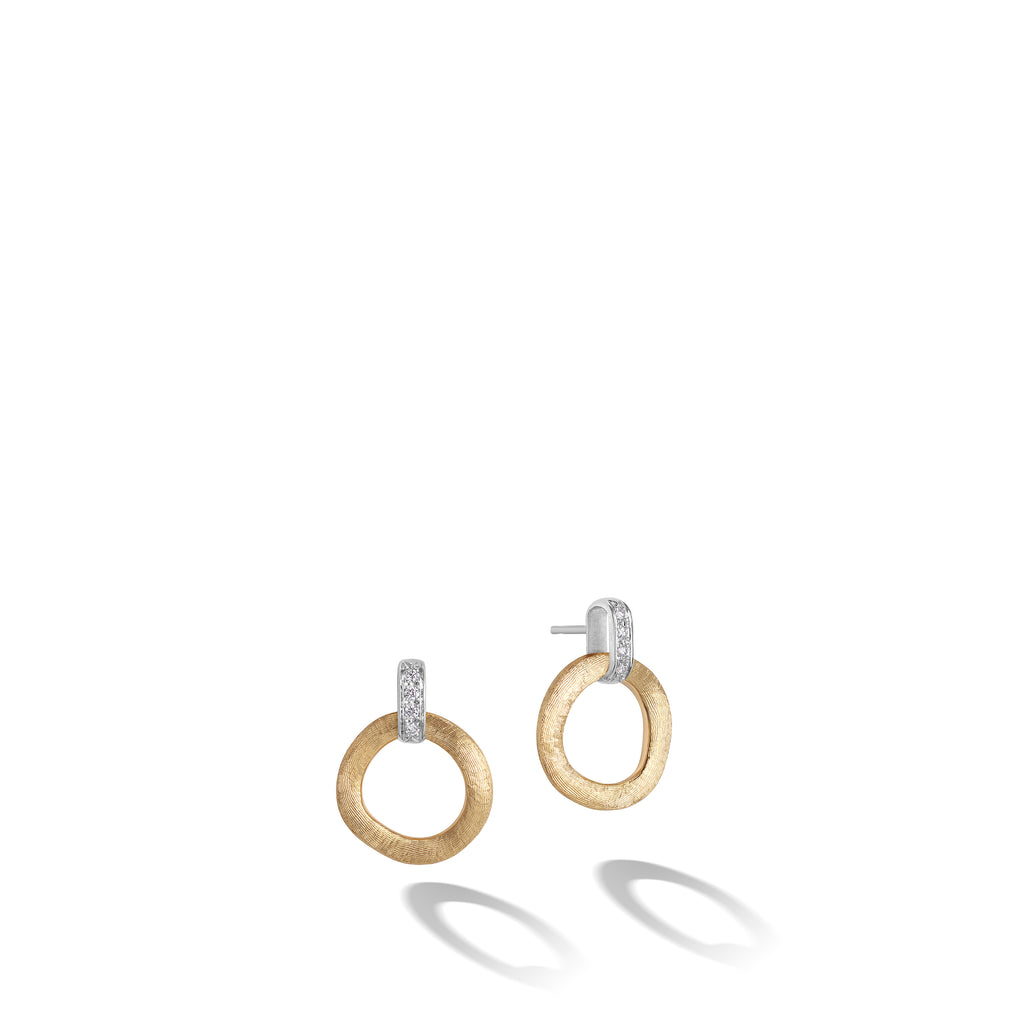 MARCO BICEGO JAIPUR COLLECTION 18K GOLD EARRINGS WITH DIAMONDS