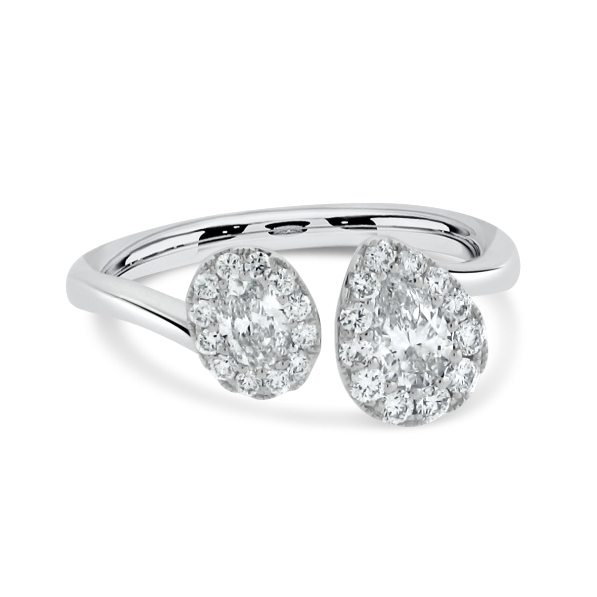 18KW MOI-ET-TOI DIAMOND RING .70CT