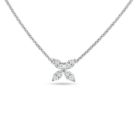 PRIVE' 18K WHITE GOLD 'STARLITE' PENDANT