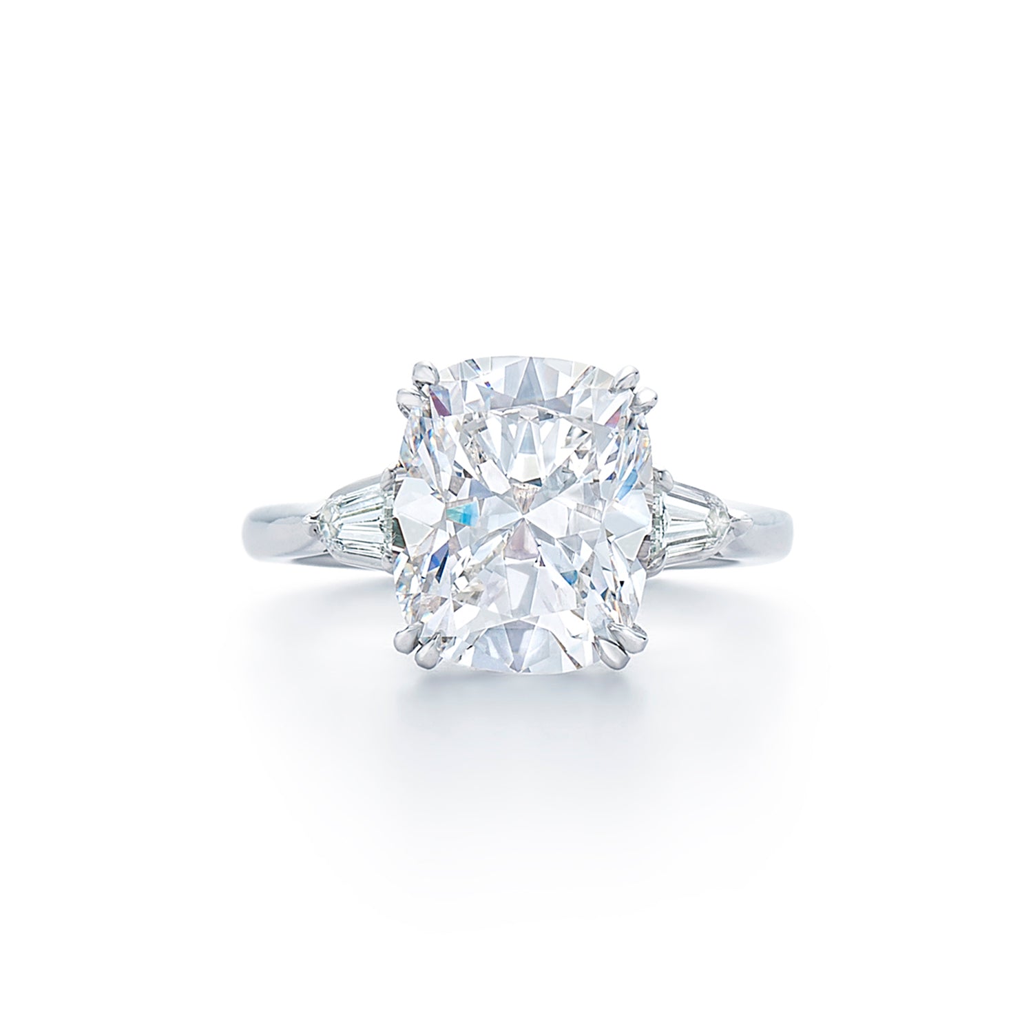 Kwiat Cushion Diamond Engagement Ring