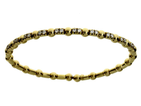 DAMASO 18K YELLOW GOLD &  0.48CT DIAMOND BRACELET