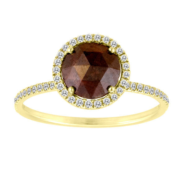 Meira T 14k Rough Diamond 18 kt Yellow Gold Ring