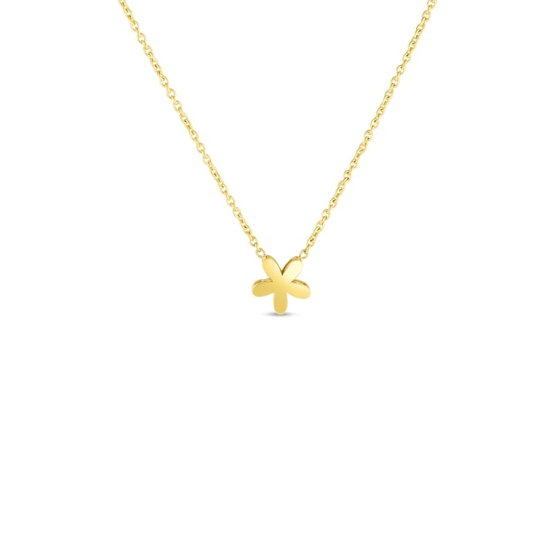 ROBERTO COIN 18KT GOLD Y FIORE PRINCESS NECKLACE FROM THE PRINCESS