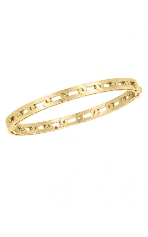 ROBERTO COIN 18K YELLOW GOLD ORO BANGLE