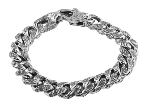 KONSTANTINO STERLING SILVER LINK BRACELET FROM THE PAGANINI COLLECTION