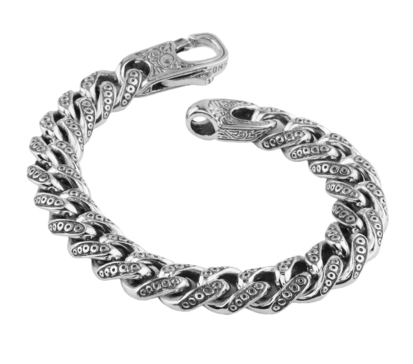 KONSTANTINO STERLING SILVER LINK BRACELET FROM THE PAGANINI COLLECTION