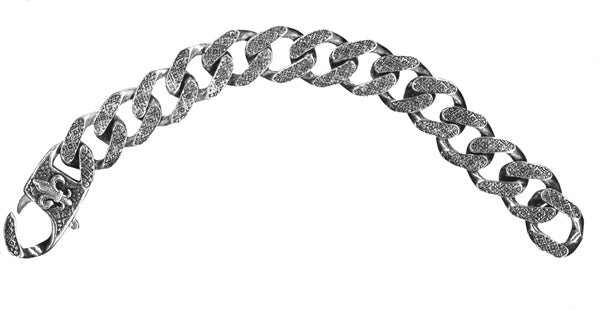 KONSTANTINO STERLING SILVER LINK BRACELET FROM THE PAGANINI COLLECTION