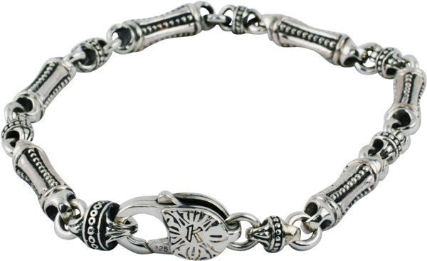 KONSTANTINO STERLING SILVER LINK BRACELET FROM THE STERLING SILVER CLASSICS COLLECTION