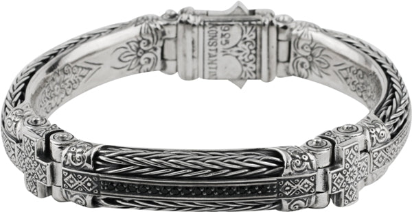 KONSTANTINO STERLING SILVER SPINEL BRACELET FROM THE PLATO COLLECTION