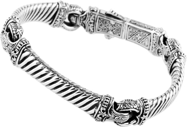 KONSTANTINO STERLING SILVER BRACELET FROM THE ZEUS COLLECTION