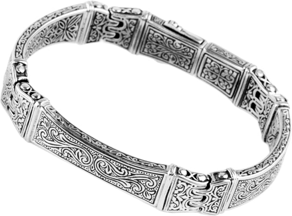 KONSTANTINO STERLING SILVER BRACELET FROM THE ZEUS COLLECTION