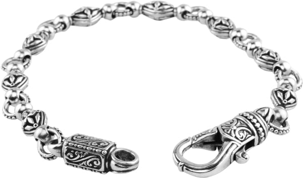 KONSTANTINO STERLING SILVER LINK BRACELET FROM THE PAGANINI COLLECTION