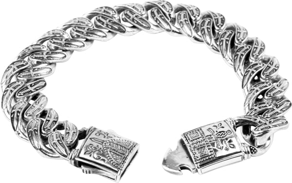 KONSTANTINO STERLING SILVER LINK BRACELET FROM THE PLATO COLLECTION