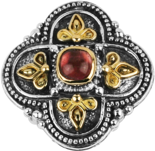 KONSTANTINO STERLING SILVER & 18K GOLD MIXED STONE (OTHER STONE OPTIONS AVAILABLE) RING FROM THE COL