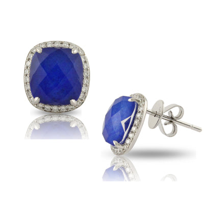 Doves Lapis Earring