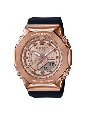 G-SHOCK ROSE GOLD BLACK BAND