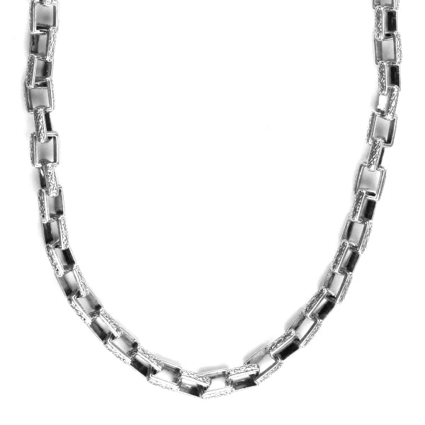 KONSTANTINO STERLING SILVER LINK NECK FROM THE STERLING SILVER CLASSICS COLLECTION