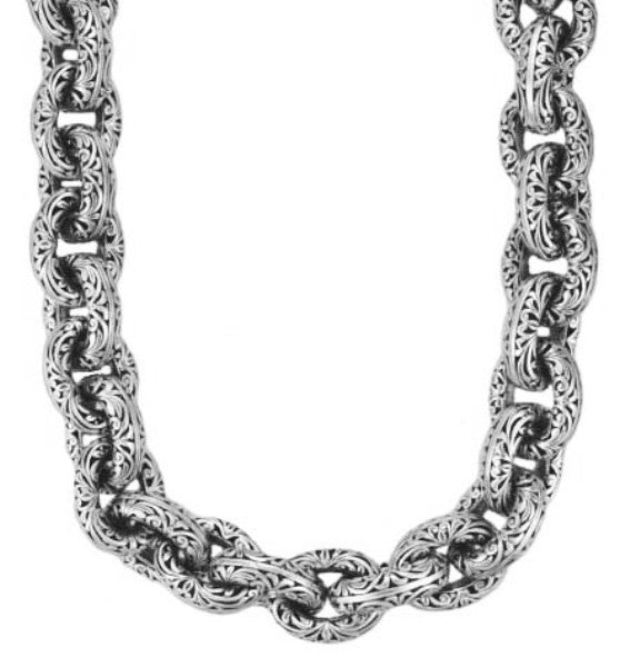 KONSTANTINO STERLING SILVER NECKLACE FROM THE STERLING SILVER CLASSICS COLLECTION