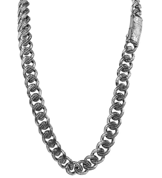 KONSTANTINO STERLING SILVER LINK NECK FROM THE PLATO COLLECTION