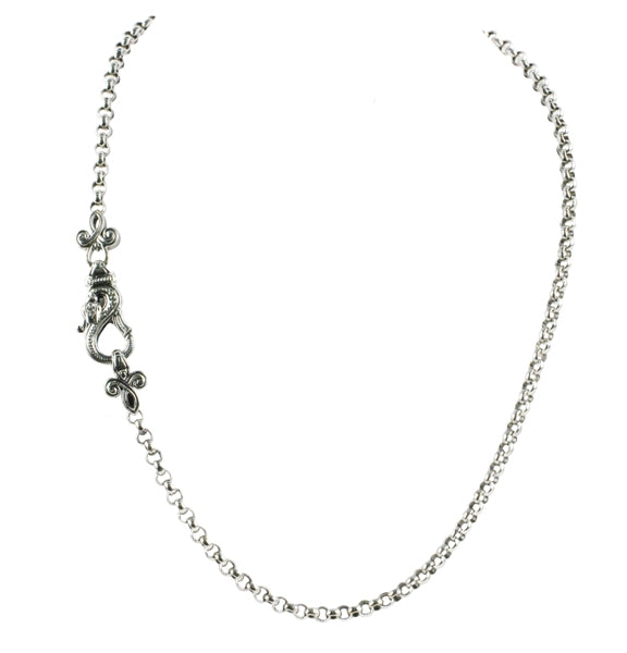 KONSTANTINO STERLING SILVER NECKLACE FROM THE STERLING SILVER CLASSICS COLLECTION