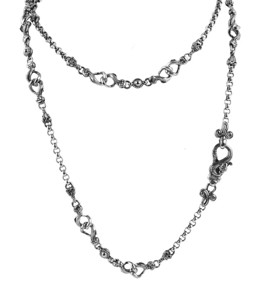 KONSTANTINO STERLING SILVER NECKLACE FROM THE ASTRITIS COLLECTION