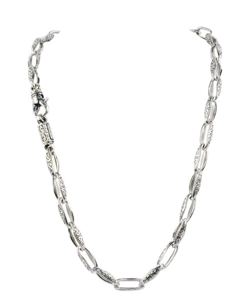 KONSTANTINO STERLING SILVER LINK NECK FROM THE STERLING SILVER CLASSICS COLLECTION