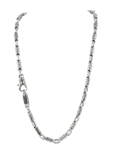 KONSTANTINO STERLING SILVER LINK NECK FROM THE PLATO COLLECTION