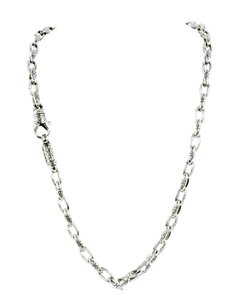 KONSTANTINO STERLING SILVER LINK NECK FROM THE STERLING SILVER CLASSICS COLLECTION