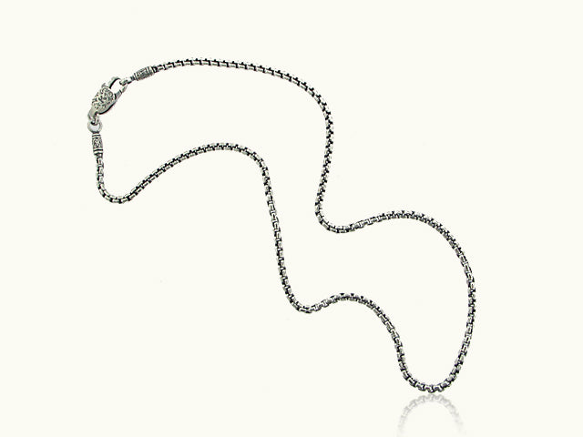 KONSTANTINO STERLING SILVER 16" CHAIN FROM THE STERLING SILVER COLLECTION