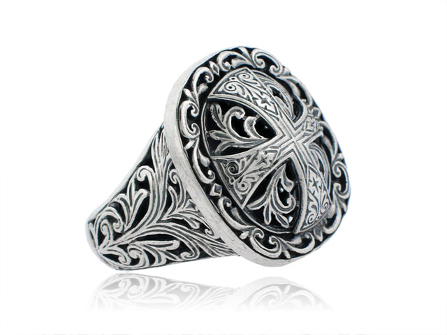 KONSTANTINO STERLING SILVER DOME RING FROM THE STERLING SILVER COLLECTION