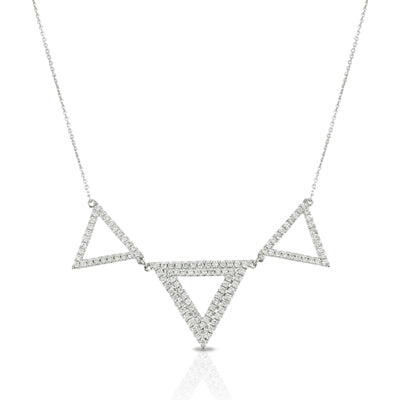 Doves Diamond Fashion Necklace