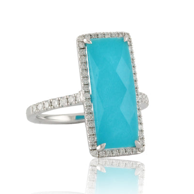 Doves Turquoise Ring