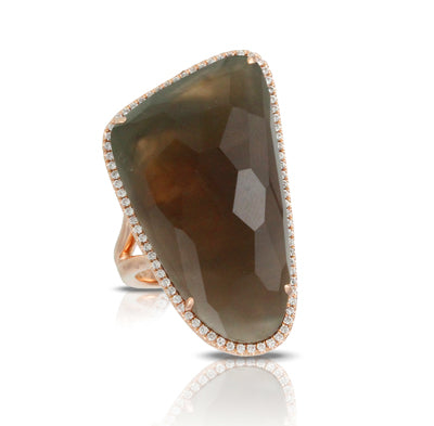 Doves Smoky Quartz Ring