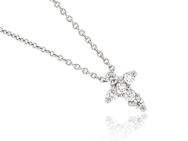 Roberto coin baby hot sale cross necklace