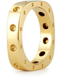 ROBERTO COIN 18K YELLOW GOLD RING FROM THE POIS MOI COLLECTION