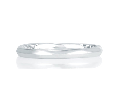 A.JAFFE QUILTED COLLECTION DELICATE QUILTED ANNIVERSARY BAND 0